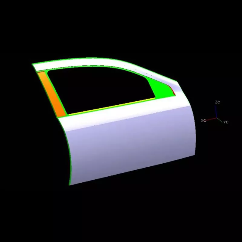 ລົດຍົນ ປະຕູດ້ານນອກ ດ້ານຂວາສະແຕມຕາຍ